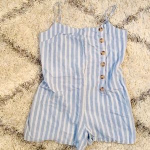 Super Cute Striped Romper!